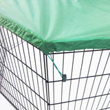 Paw Mate Green Net Cover for Pet Playpen 42in Dog Exercise Enclosure Fence Cage Petsleisure