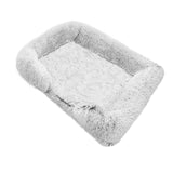 Dog Cat Pet Warm Soft Plush Nest Comfy Kennel Sleeping Calming Bed Memory Foam L Petsleisure