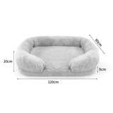 Dog Pet Warm Soft Plush Nest Comfy Kennel Sleeping Calming Bed Memory Foam XXL Petsleisure