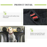 Pet Seat Cover for Dogs Car Back Seat  Anti Dirty Waterproof Pet Hammock Mat Petsleisure
