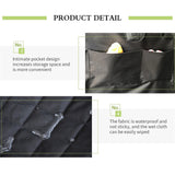 Pet Seat Cover for Dogs Car Back Seat  Anti Dirty Waterproof Pet Hammock Mat Petsleisure
