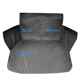 Pet Dog Car Back Seat Cover Anti Dirty Oxford Waterproof Fabric  Protector Mat L Petsleisure