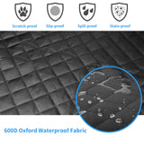 Pet Dog Car Back Seat Cover Anti Dirty Oxford Waterproof Fabric  Protector Mat L Petsleisure