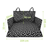 Waterproof Pet Dog Car Seat Cover Hammock Non-Slip Protection Premium Quality Petsleisure