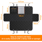Pet Car Seat Cover Hammock Anti-skid Protective Pad Waterproof Cat and Dog Back Seat Petsleisure