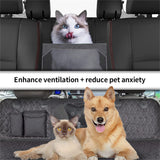 4-in-1 Multi-Function Car Back Seat Cover Pet Dog Waterproof Hammock Protective Pad Petsleisure