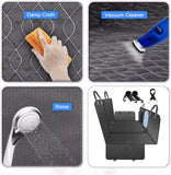 4-in-1 Multi-Function Car Back Seat Cover Pet Dog Waterproof Hammock Protective Pad Petsleisure