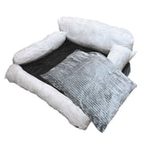 Large Pet Dog Bed Soft Warm Removable Washable High Back Mattress Puppy Mat L Petsleisure