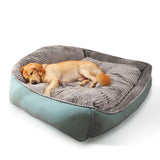 Large Pet Dog Bed Soft Warm Removable Washable High Back Mattress Puppy Mat L Petsleisure