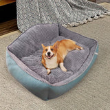 Large Pet Dog Bed Soft Warm Removable Washable High Back Mattress Puppy Mat L Petsleisure