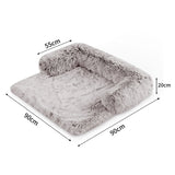 Pet Sofa Bed Dog Calming Sofa Cover Protector Cushion Plush Mat M Petsleisure