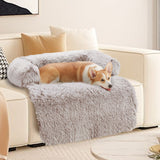 Pet Sofa Bed Dog Calming Sofa Cover Protector Cushion Plush Mat XL Petsleisure