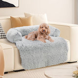 Kids Pet Sofa Bed Dog Cat Calming Waterproof Sofa Cover Protector Slipcovers M Petsleisure