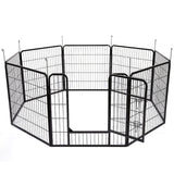 8 Panel Pet Dog Playpen Puppy Exercise Cage Enclosure Fence Foldable Play Pen L Petsleisure