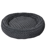 PaWz Calming Dog Bed Warm Soft Plush Pet Cat Cave Washable Portable Dark Grey XL PaWz