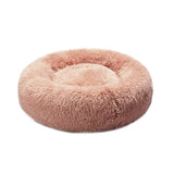 PaWz Pet Bed Cat Dog Donut Nest Calming Kennel Cave Deep Sleeping Pink XXXL PaWz