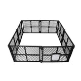 PaWz Pet Playpen Foldable Protable Dog Play Pens Plastic Garden Outdoor 8 Panels PaWz