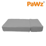 PaWz Pet Stair Stairs Dog Steps Ramp Portable Foldable Climbing Soft Grey PaWz