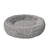 PaWz Calming Dog Bed Warm Soft Plush Sofa Pet Cat Cave Washable Portable Grey M PaWz