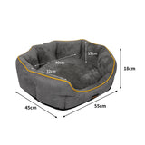 PaWz Electric Pet Heater Bed Heated Mat Cat Dog Heat Blanket Removable Cover S PaWz