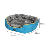 PaWz Electric Pet Heater Bed Heated Mat Cat Dog Heat Blanket Removable Cover XL Petsleisure