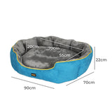 PaWz Electric Pet Heater Bed Heated Mat Cat Dog Heat Blanket Removable Cover L Petsleisure