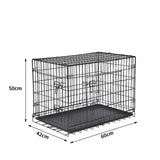 PaWz Pet Dog Cage Crate Kennel Portable Collapsible Puppy Metal Playpen 24" PaWz