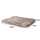 PaWz Dog Mat Pet Calming Bed Memory Foam Orthopedic Removable Cover Washable L Petsleisure