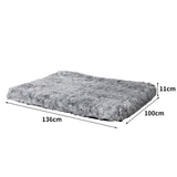 PaWz Dog Mat Pet Calming Bed Memory Foam Orthopedic Removable Cover Washable XL PaWz