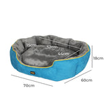 PaWz Electric Pet Heater Bed Heated Mat Cat Dog Heat Blanket Removable Cover M Petsleisure