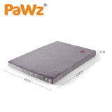 PaWz Pet Bed Foldable Dog Puppy Beds Cushion Pad Pads Soft Plush Black XXL PaWz