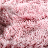 PaWz Dog Blanket Pet Cat Mat Puppy Warm Soft Plush Washable Reusable Large Pink PaWz