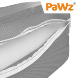 PaWz Pet Stair Stairs Dog Steps Ramp Portable Foldable Climbing Soft Grey PaWz