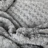 PaWz Dog Blanket Pet Cat Warm Soft Plush Mat Washable Reusable Calming Bed Grey PaWz