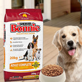 Bonnie Adult Complete Dog Dry Food All Breed Real Chicken 20kg Bonnie