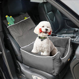 PaWz Dog Car Booster Seat Belt Pet Backrest Safe Protector Waterproof Travel Bed Petsleisure