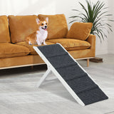 PaWz Adjustable Dog Ramp Height Stair For Bed Sofa Cat Dogs Folding Portable PaWz