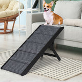 PaWz Adjustable Dog Ramp Height Stair For Bed Sofa Cat Dogs Folding Portable PaWz