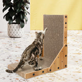 PaWz Cat Scratcher Scratching Board Corrugated Cardboard Scratch Bed Toy Pad Mat PaWz