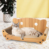 PaWz Cat Kitten Claw Scratching Board Post Scratcher Corrugated Cardboard Toy PaWz