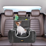 PaWz Dog Car Booster Seat Belt Pet Backrest Safe Protector Waterproof Travel Bed Petsleisure