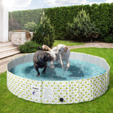 PaWz 160cm Pet Dog Swimming Pool Cat Portable BathTub Kid Shower Washing Folding PaWz