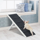 PaWz Adjustable Dog Ramp Height Stair For Bed Sofa Cat Dogs Folding Portable PaWz