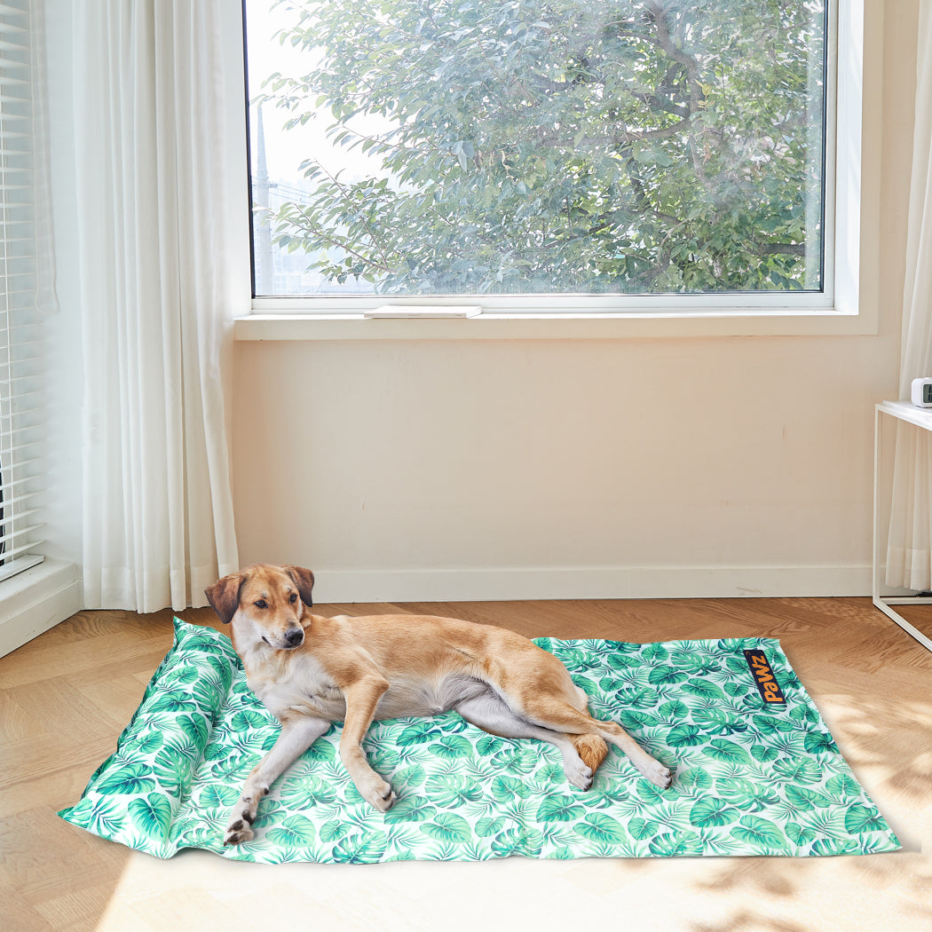 PaWz Pet Cooling Mat Cat Dog Gel Non-Toxic Bed Pillow Sofa Self-cool Summer L PaWz