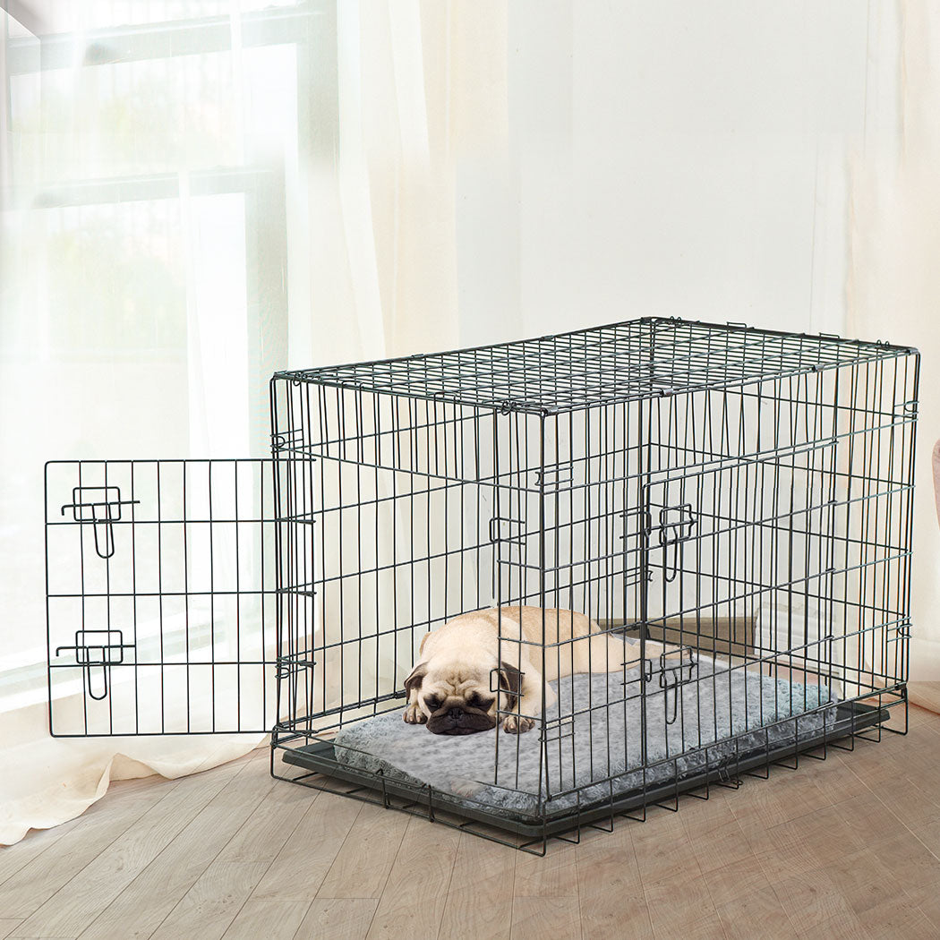 PaWz Pet Dog Cage Crate Kennel Portable Collapsible Puppy Metal Playpen 24" PaWz