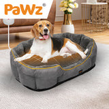 PaWz Electric Pet Heater Bed Heated Mat Cat Dog Heat Blanket Removable Cover L PaWz