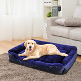 PaWz Pet Bed Mattress Dog Cat Pad Mat Cushion Soft Winter Warm X Large Blue PaWz