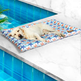 PaWz Pet Cool Gel Mat Cat Bed Dog Bolster Waterproof Self-cooling Pads Summer L PaWz