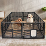 PaWz Pet Playpen Foldable Protable Dog Play Pens Plastic Garden Outdoor 8 Panels PaWz