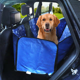 PaWz Pet Back Car Seat Cover Hammock Nonslip Dog Puppy Cat Waterproof Rear Blue PaWz